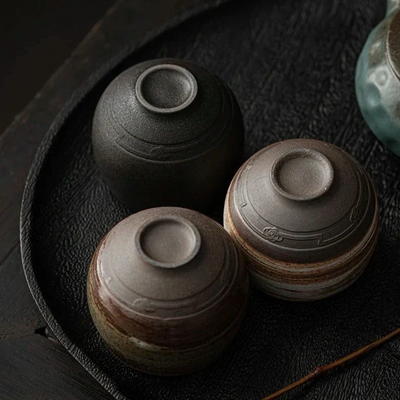 Handmade Artisan Ceramic Espresso Cup Set Home Decor Kitchen Gift