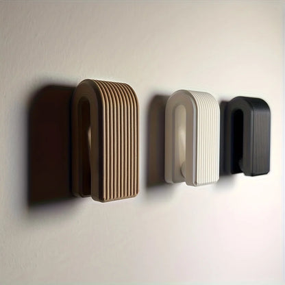 Auto-Locking Gravity Towel Hanger No Drill Wall Mount Bathroom Home Decor