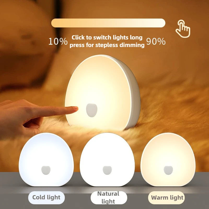 White Noise Machine with RGB Night Light Rechargeable Touch-Control Sleep Sound Home Decor