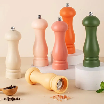 Adjustable Ceramic Salt and Pepper Grinder Set Kitchen Table Home Decor
