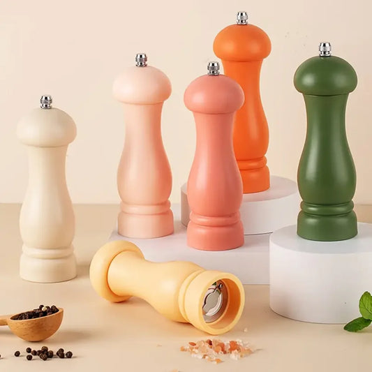 Adjustable Ceramic Salt and Pepper Grinder Set Kitchen Table Home Decor