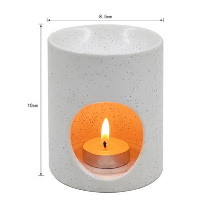Ceramic Oil Burner and Wax Melt Warmer Tea Light Aromatherapy Home Decor