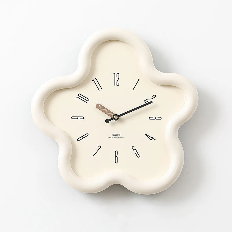 Minimalist Swinging Wall Clock 3D Digital Design Modern Living Room Home Decor
