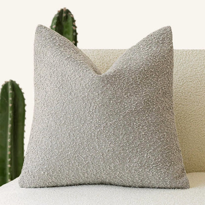 Bouclé Textured Cushion Cover Soft Looped Sofa Pillow Cover Home Decor