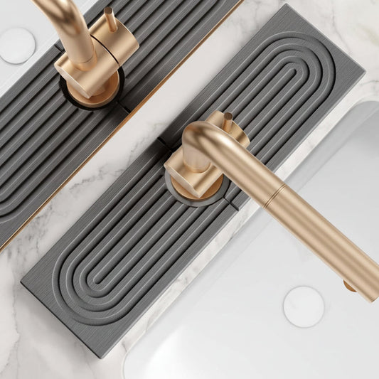 Diatomite Sink Mat Fast Drying Faucet Tray Kitchen