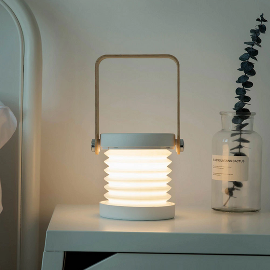 Scandinavian Slim LED Table Lamp Dimmable USB-C Rechargeable Cordless Home Decor