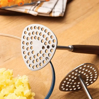 Stainless Steel Potato Masher Ergonomic Kitchen Tool Home Decor