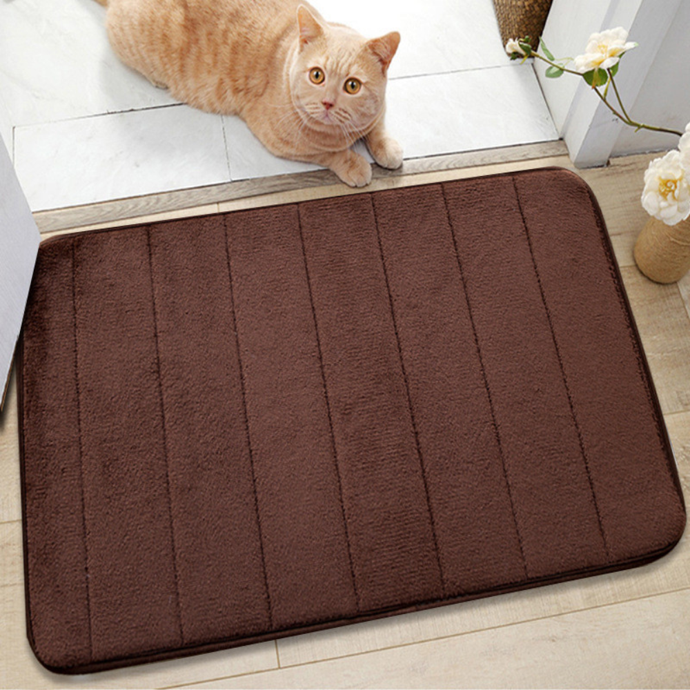 Soft Absorbent Bath Mat Fast Dry Microfibre Bathroom Rug Bathroom Decor Ideas