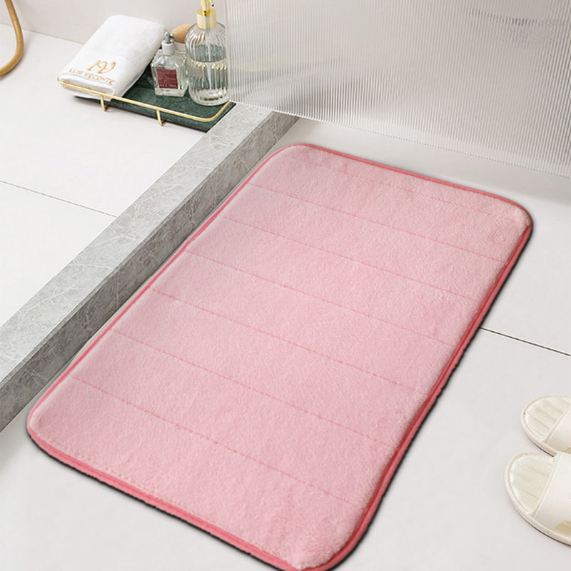 Soft Absorbent Bath Mat Fast Dry Microfibre Bathroom Rug Bathroom Decor Ideas