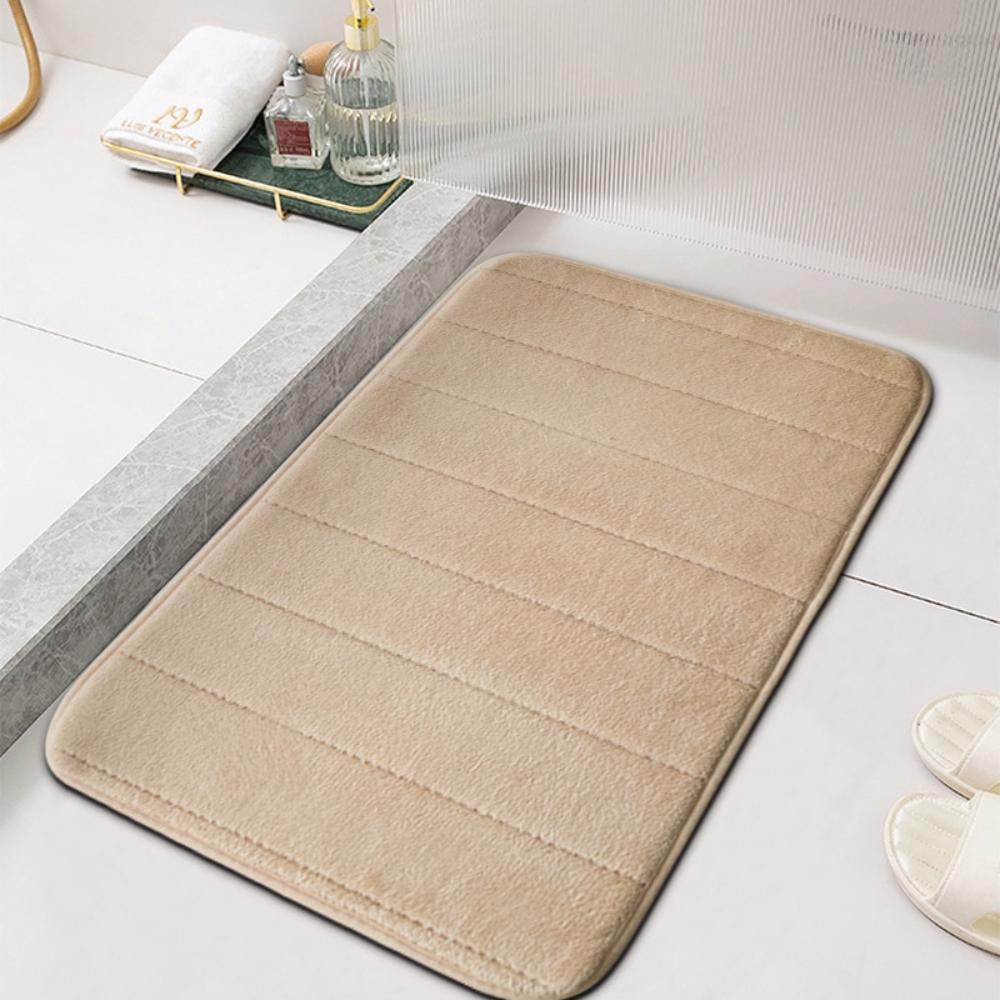 Soft Absorbent Bath Mat Fast Dry Microfibre Bathroom Rug Bathroom Decor Ideas