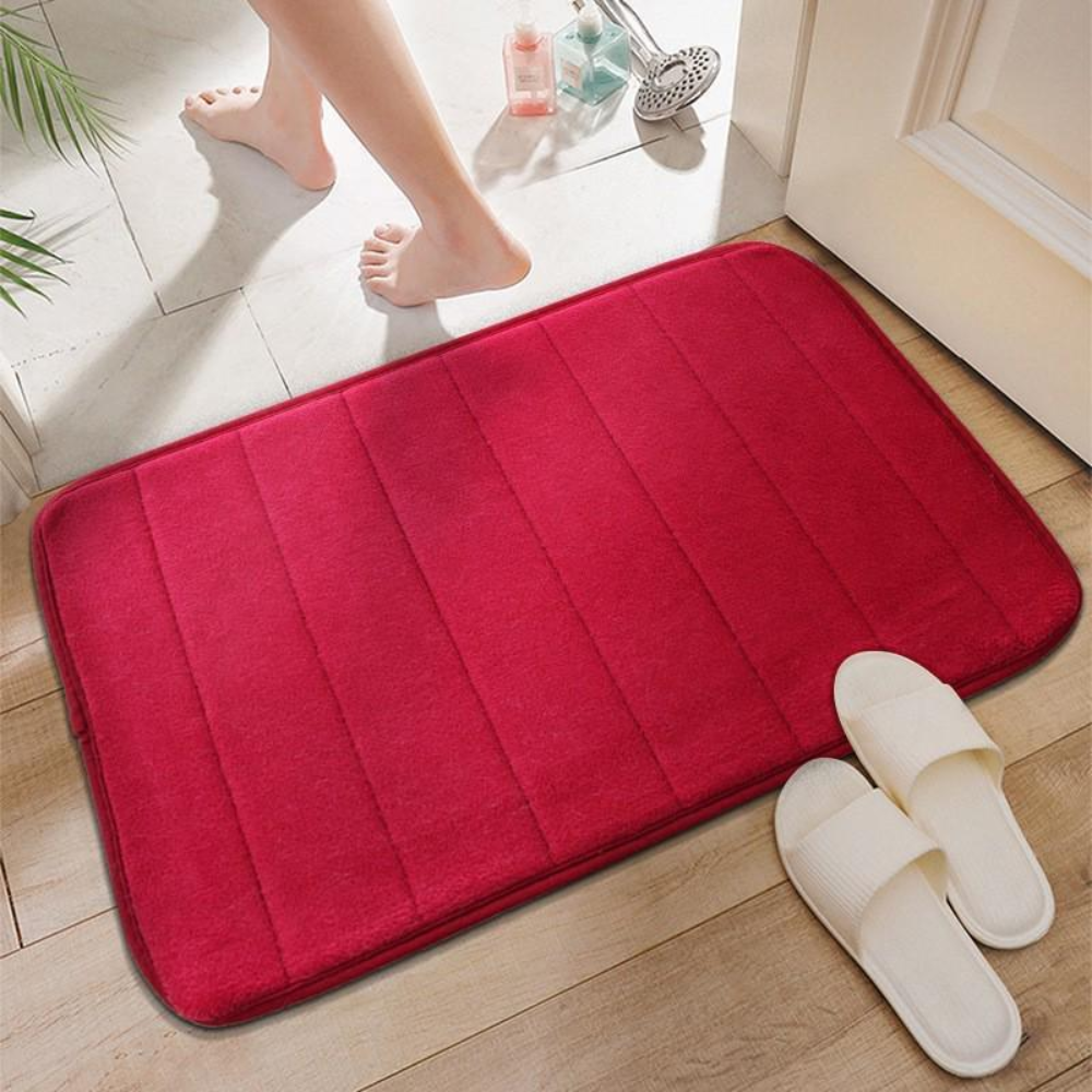 Soft Absorbent Bath Mat Fast Dry Microfibre Bathroom Rug Bathroom Decor Ideas