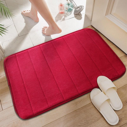 Soft Absorbent Bath Mat Fast Dry Microfibre Bathroom Rug Bathroom Decor Ideas