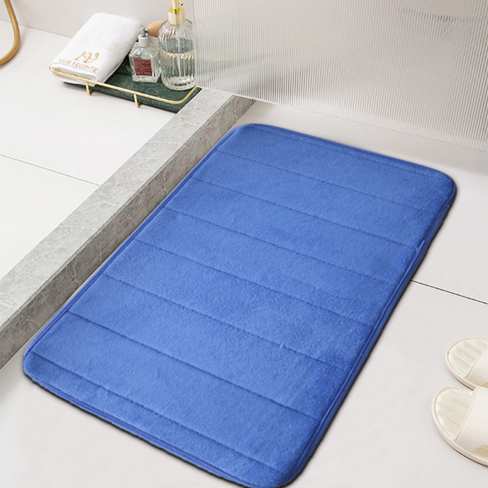 Soft Absorbent Bath Mat Fast Dry Microfibre Bathroom Rug Bathroom Decor Ideas