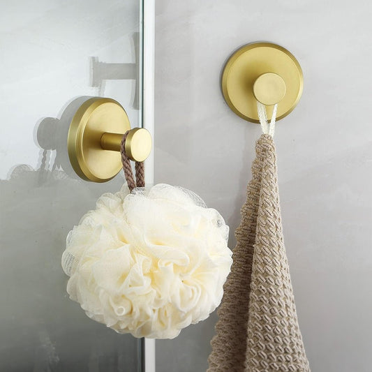 Suction Cup Hooks No Drill Bathroom Storage Set Home Decor