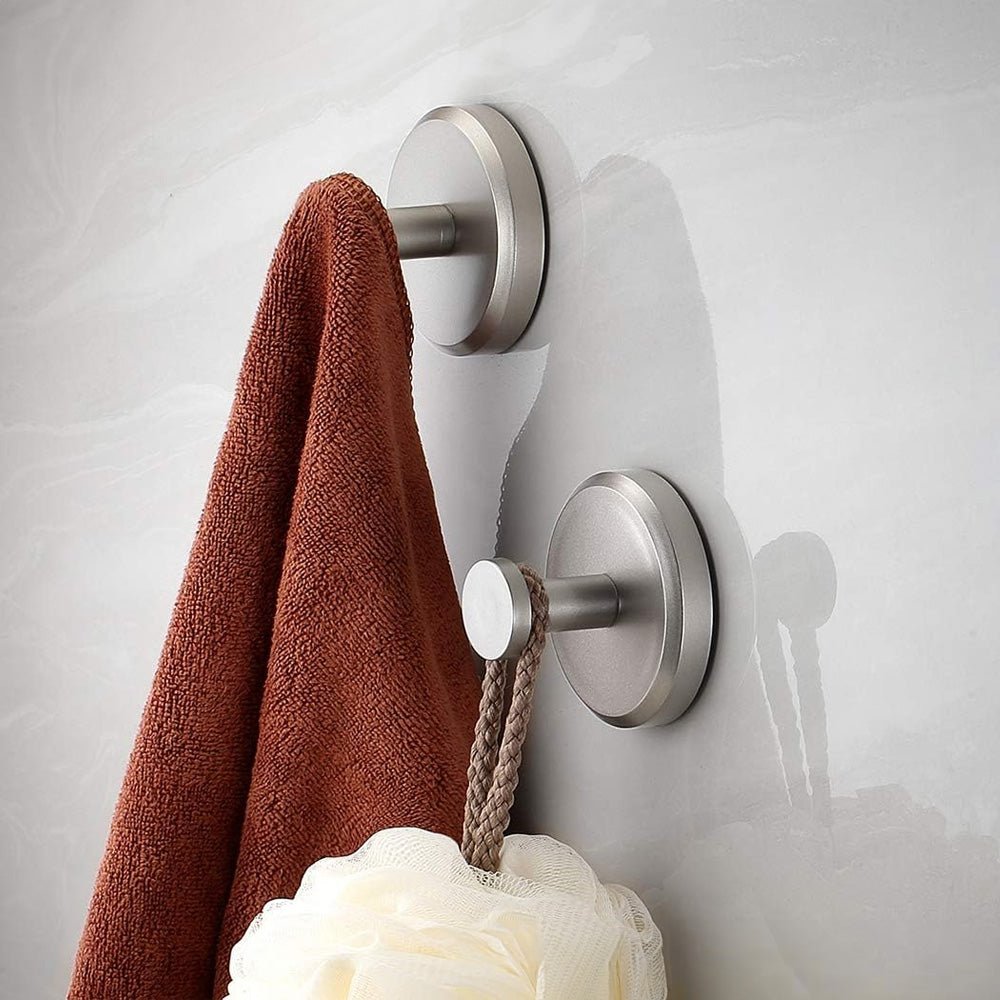 Suction Cup Hooks No Drill Bathroom Storage Set Home Decor