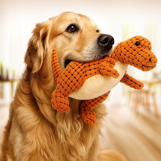 Tough Plush Dog Chew Toy Durable Pet Gift Ideas
