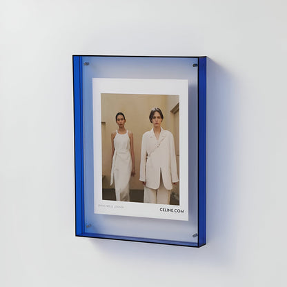 Coloured Transparent Acrylic Photo Frame Modern Minimalist Home Decor