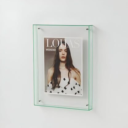 Coloured Transparent Acrylic Photo Frame Modern Minimalist Home Decor