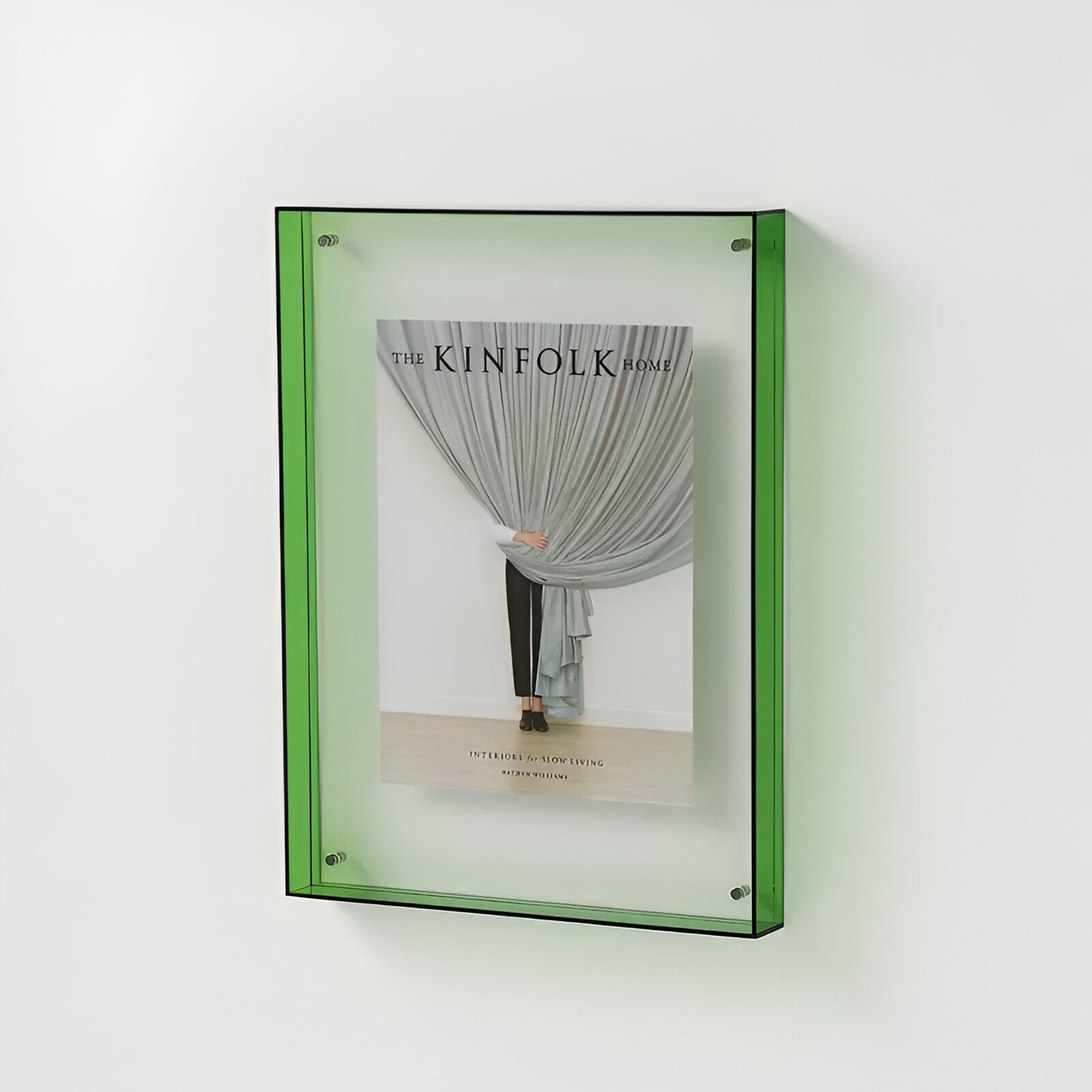 Coloured Transparent Acrylic Photo Frame Modern Minimalist Home Decor