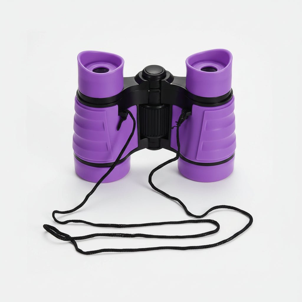 Compact Binoculars 4x30 Lightweight Rubber-Coated Travel Bird Watching Outdoor