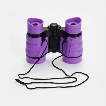 Compact Binoculars 4x30 Lightweight Rubber-Coated Travel Bird Watching Outdoor