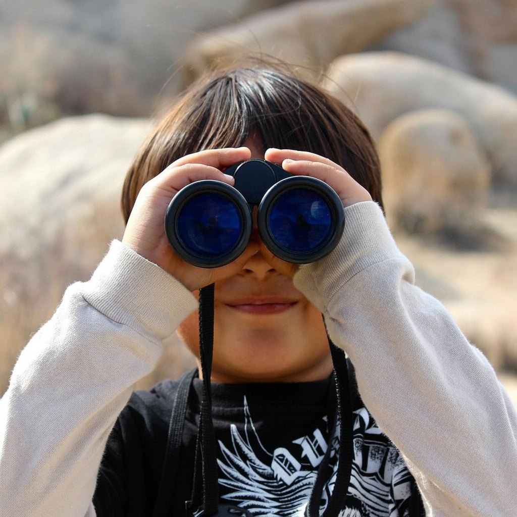 Compact Binoculars 4x30 Lightweight Rubber-Coated Travel Bird Watching Outdoor