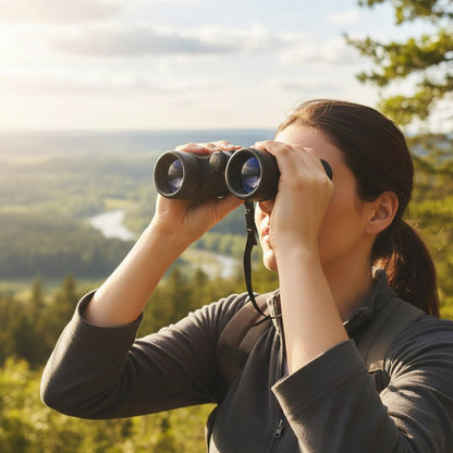 Compact Binoculars 4x30 Lightweight Rubber-Coated Travel Bird Watching Outdoor