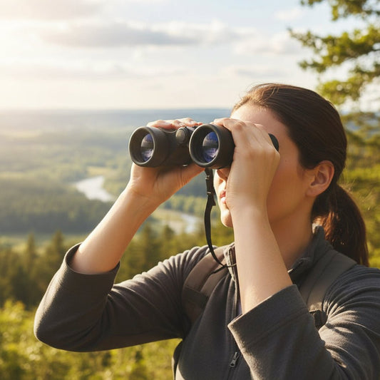 Compact Binoculars 4x30 Lightweight Rubber-Coated Travel Bird Watching Outdoor
