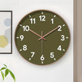 Modern Minimalist Wall Clock Silent Round Living Room Wall Decor
