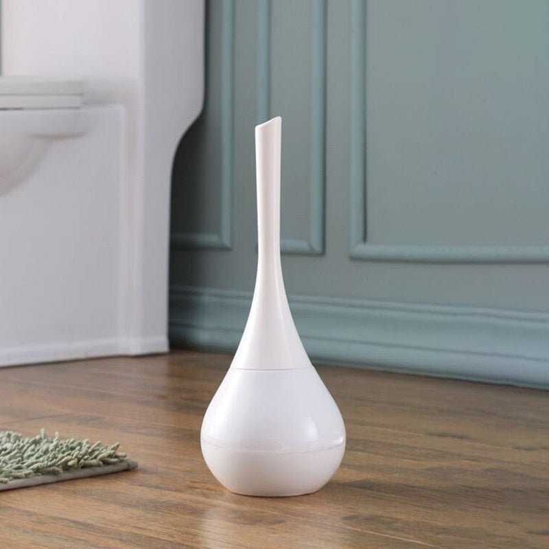 Elegant Toilet Brush with Hygienic Splash-Proof Design Bathroom Decor