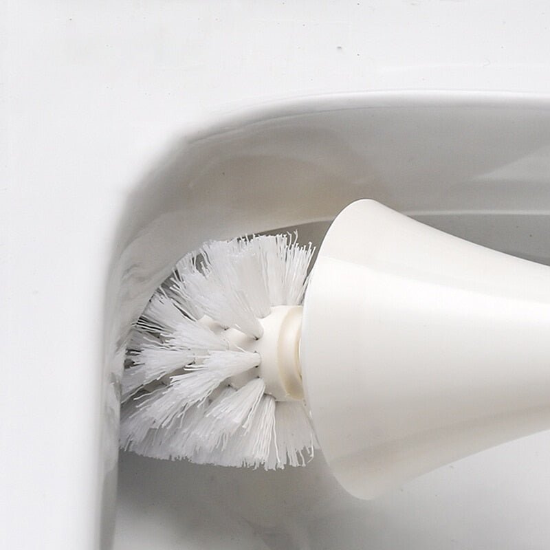 Elegant Toilet Brush with Hygienic Splash-Proof Design Bathroom Decor