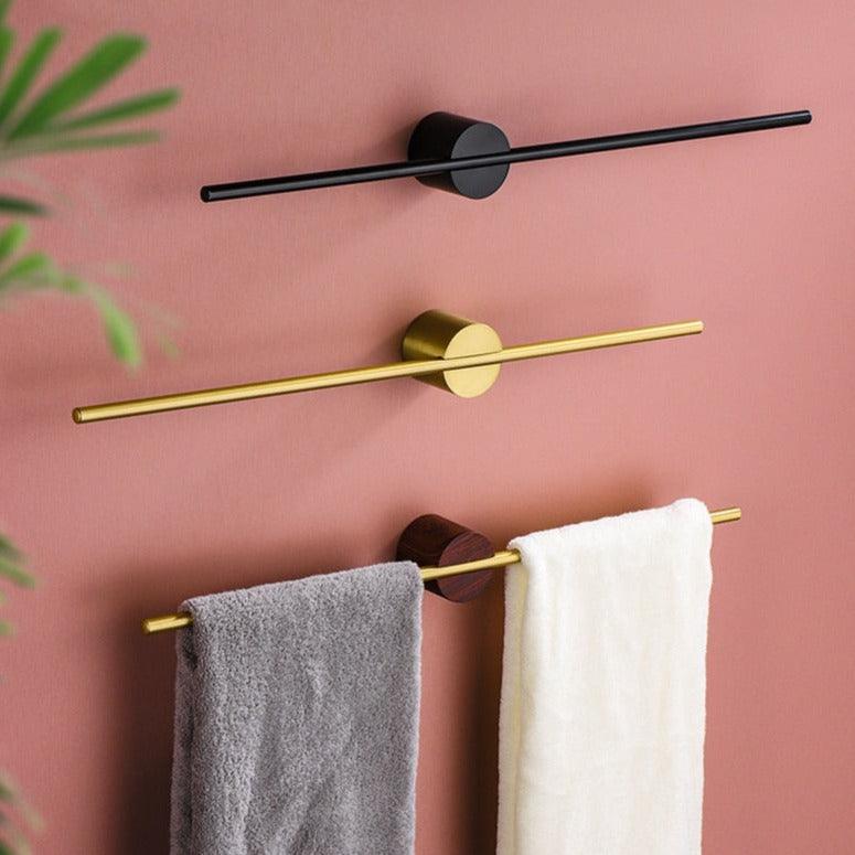 Mobile Towel Rack Stylish Minimalist Bathroom Stand Home Decor