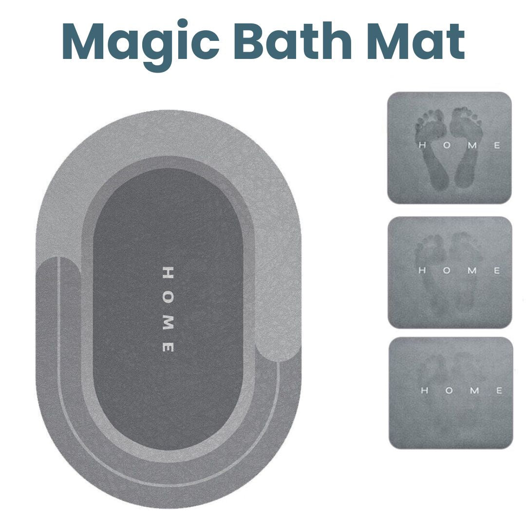 Magic Quick Dry Bath Mat Super Absorbent Non-Slip Home Decor