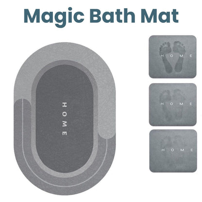 Magic Quick Dry Bath Mat Super Absorbent Non-Slip Home Decor