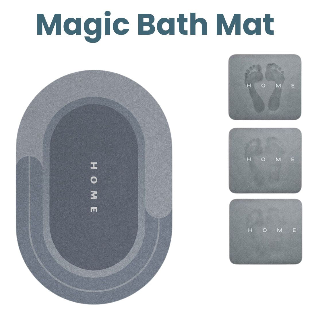 Magic Quick Dry Bath Mat Super Absorbent Non-Slip Home Decor