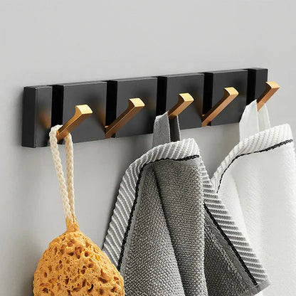 Foldable Wall Hook Set Minimalist Coat Hook Hallway Bedroom Decor