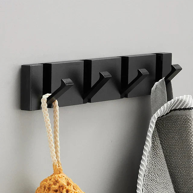 Foldable Wall Hook Set Minimalist Coat Hook Hallway Bedroom Decor