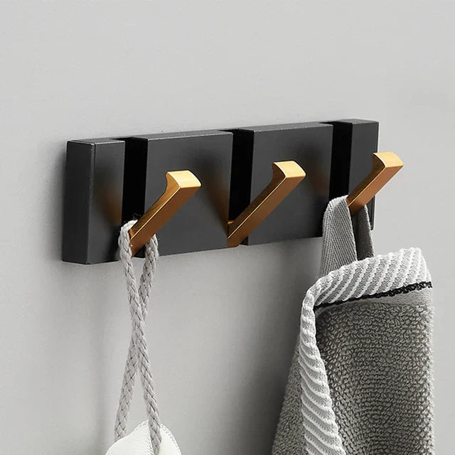 Foldable Wall Hook Set Minimalist Coat Hook Hallway Bedroom Decor