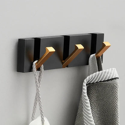 Foldable Wall Hook Set Minimalist Coat Hook Hallway Bedroom Decor