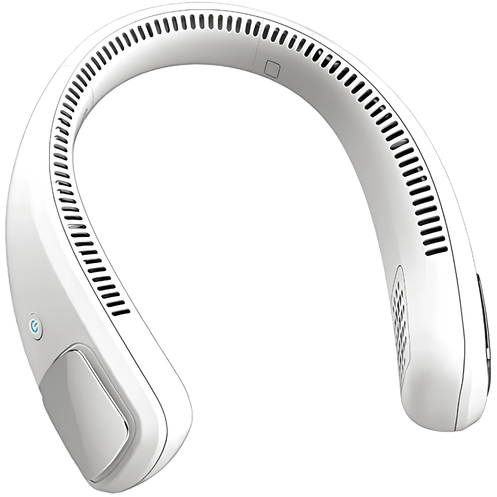 Portable Wearable Neck Fan 3-Speed Rechargeable Bladeless Hands-Free Cooling