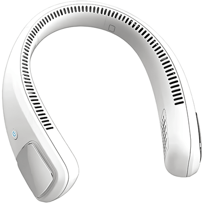 Portable Wearable Neck Fan 3-Speed Rechargeable Bladeless Hands-Free Cooling