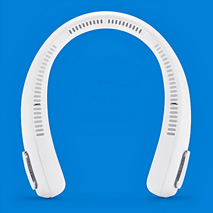 Portable Wearable Neck Fan 3-Speed Rechargeable Bladeless Hands-Free Cooling