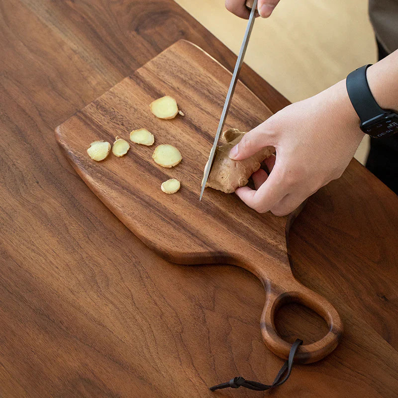 Premium Walnut Wood Cutting Board Set of 2 Kitchen Decor