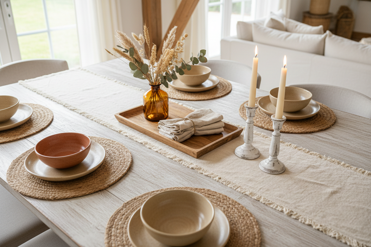 Styled Dining Table