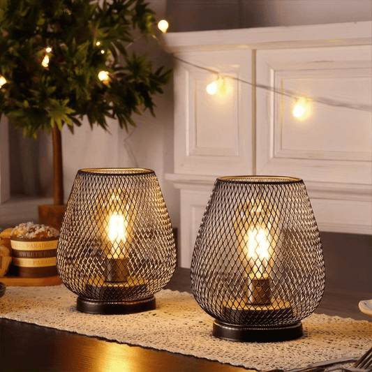 Wireless LED Lantern Adjustable Brightness Indoor Outdoor