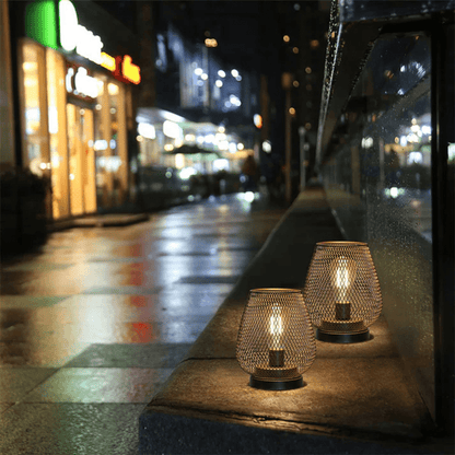 Wireless LED Lantern Adjustable Brightness Indoor Outdoor